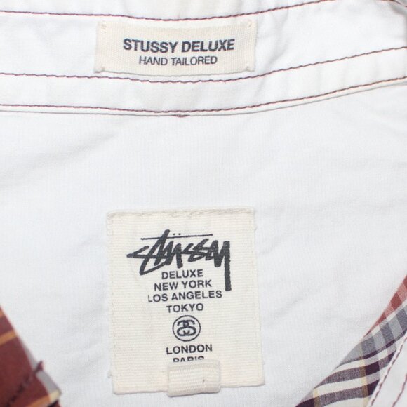 STUSSY checkered flannel - Picture 2 of 3